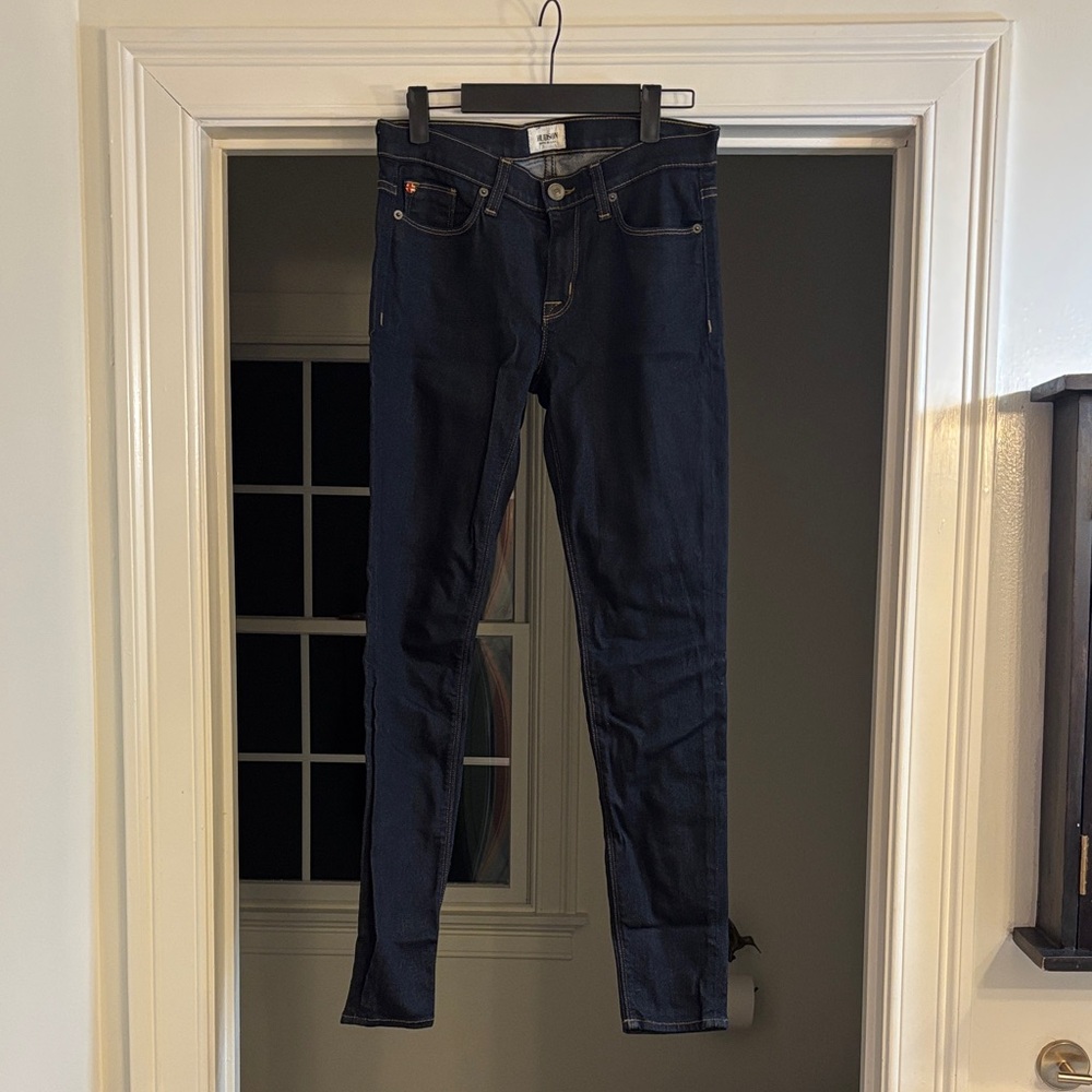 Hudson Women’s Deep Indigo Skinny Jeans